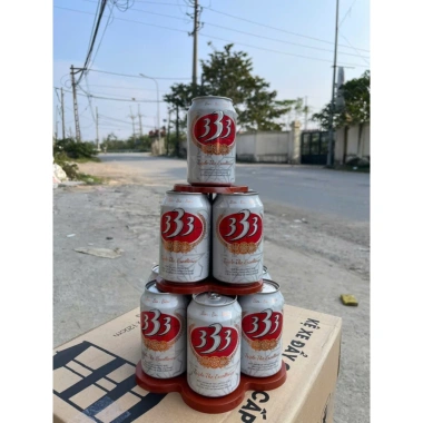 SET HOA TRANG TRÍ Tháp Để Nước Ngọt 3 Tầng Nhựa Sơn Giả Gỗ Bền Chắc Khay Xếp Bia 58.080đ 9
