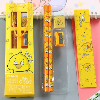 Sét học tập Combo 7-10-12 5 chi tiết, quà tặng học sinh, quai xách đẹp, giá ưu đãi 56k 7