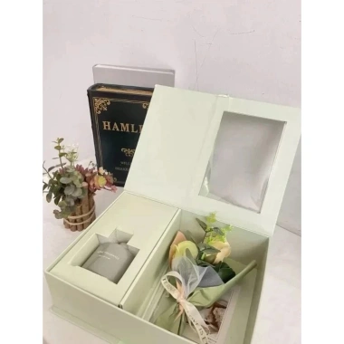Set hộp quà tinh dầu khuếch tán hoa lụa - hoa sang, quà sinh nhật & Giáng sinh 9