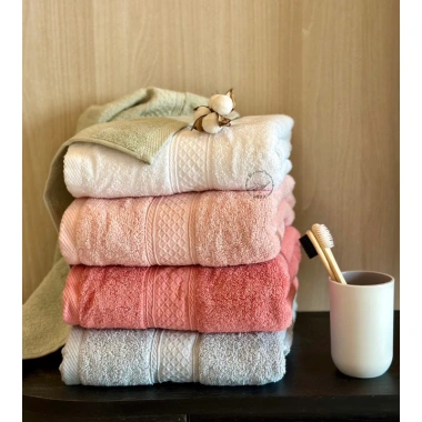 Set Khăn Bông Tắm Cotton Cao Cấp Mềm Mịn Thấm Hút Tốt Hút Nước Nhanh Du Lịch Nhỏ Gọn FreeShip