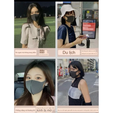 Set Khấu Trang Pitta Mask Khử Mùi Công Nghệ Nhật Bản 3 Chiếc - Giặt Thoải Mái, Giá Ưu Đãi 25.900₫