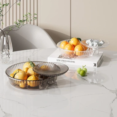 Set khay đựng hoa quả bánh kẹo nhựa PP an toàn sang trọng - Giá ưu đãi 69.400₫ 2 Set khay đựng hoa quả bánh kẹo nhựa PP an toàn sang trọng - Giá ưu đãi 69.400₫ 2