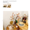 Set lọ hoa gỗ thủ công mỹ nghệ: Trang trí nhà sang trọng, giá chỉ 65.000₫ 2