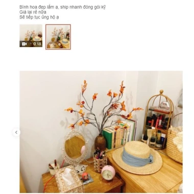 Set lọ hoa gỗ thủ công mỹ nghệ: Trang trí nhà sang trọng, giá chỉ 65.000₫ 2