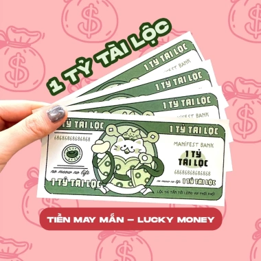 Set Lucky Money Tặng Lộc Đầu Năm Ngũ Tỷ May Mắn - Bỏ Ví, Ốp Điện Thoại, Bao Lì Xì Chỉ 27.880₫