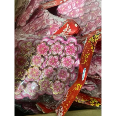 Set Mai Đào Giấy Ép 3D Cửa Kính, Dán Tường Đón Xuân Bính Ngọ 2.026 Đa size 45k 6