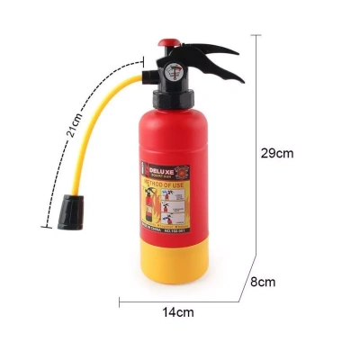 Set Màu Đỏ Trang Phục Hóa Trang Lính Cứu Hỏa Trẻ Em, Phụ Kiện - Giá 61.000₫ 6