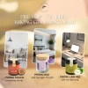 Set nến thơm Vosi 120ml sáp đậu nành cốc thủy tinh Quà tặng Valentine sinh nhật 165k 7