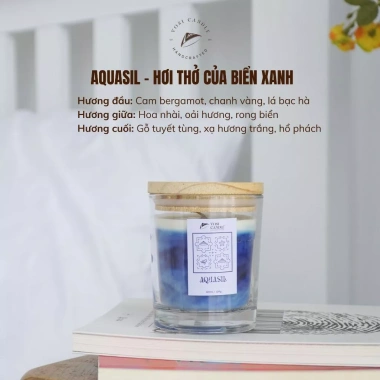 Set nến thơm Vosi 120ml sáp đậu nành cốc thủy tinh Quà tặng Valentine sinh nhật 165k 10
