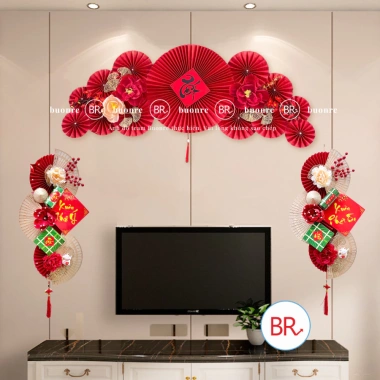 Set Nguyên Liệu Trang Trí Tết Bách Lộc 2.026: Decor Cầu May Mắn, Tài Lộc Tường Nhà Cửa