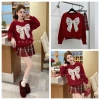 Set Nơ Nổi Mix CV Kẻ Siu Hot - Nơ Ngọc Gắn Nổi Đẹp Noel, Giá Ưu Đãi 175k