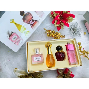Sét nước hoa 4 món F208 thơm thanh mát, hương lâu dài: Quà sinh nhật, giá 125.000 VND