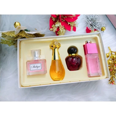 Sét nước hoa 4 món F208 thơm thanh mát, hương lâu dài: Quà sinh nhật, giá 125.000 VND