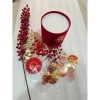 Set phụ kiện chậu đào đông - hoa tết - tháp trang trí, decor phòng, tặng đèn LED, giá ưu đãi 28.200 VND 4