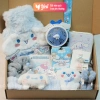 Set phụ kiện Cinnamoroll sinh nhật - Hộp quà tặng tone xanh trắng xinh xắn Yeli Shop
