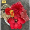 Set Phụ Kiện Hoa Trang Trí Tháp Bánh Tài Lộc Giỏ Hoa Quả Dâng Lễ Tết Giá 38.998₫ 4