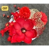 Set Phụ Kiện Hoa Trang Trí Tháp Bánh Tài Lộc Giỏ Hoa Quả Dâng Lễ Tết Giá 38.998₫ 7