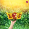 Set Phụ Kiện Khay Thuyền và Màng Co Giỏ JIN - Khay Thuyền Tết, Giỏ Quà Cao Cấp, 17.999 VND 6