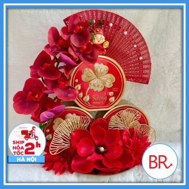 Set phụ kiện làm tháp bánh Đào Đông Đại Lộc – Trang trí Tết, tráp bánh 2.608, giá ưu đãi 30.000₫
