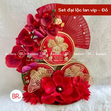 Set phụ kiện làm tháp bánh Đào Đông Đại Lộc – Trang trí Tết, tráp bánh 2.608, giá ưu đãi 30.000₫