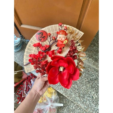 Sét phụ kiện tháp nước, tháp bánh Tết - Giá chỉ 38.000, trang trí Tết 2.026