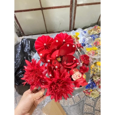 Sét phụ kiện tháp nước, tháp bánh Tết - Giá chỉ 38.000, trang trí Tết 2.026