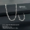 Set Quà Dây Chuyền Vòng Tay cho Bạn Trai - Sinh Nhật, Noel, Giáng Sinh Apous 152k 9
