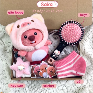 Set Quà Hello Kitty Hồng Dễ Thương - Quà Sinh Nhật Bạn Gái, Bạn Thân - K01 - 89.000₫ 5