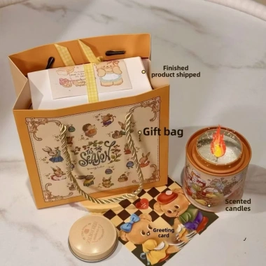 Set quà nến thơm hộp gấu con bơ - Sáp thơm cao cấp, tặng người thân, chỉ 87.000₫ 9 Set quà nến thơm hộp gấu con bơ - Sáp thơm cao cấp, tặng người thân, chỉ 87.000₫ 9