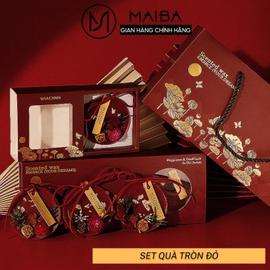 Set Quà Sáp Thơm MAIBA Hoa Khô Hương Tự Nhiên Treo Tủ Quần Áo Giày Dép Quà Tết Giảm còn 200.000đ 8