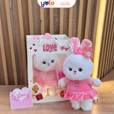 Sét quà ST1 gấu bông dễ thươn trong túi - gấu, hoa, túi, đèn, thiệp - quà tặng tốt nghiệp 89k 4 Sét quà ST1 gấu bông dễ thươn trong túi - gấu, hoa, túi, đèn, thiệp - quà tặng tốt nghiệp 89k 4
