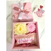 Set Quà Tặng 20/10, 8/3, 20/11, Valentine - Son Thỏi + Hoa + Hộp + Thiệp + Túi 259.000 9