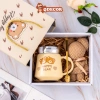 Set Quà Tặng Cốc Ly Sứ Nắp Vặn Mèo & Gấu Nâu Cute Dễ Thương, Hộp Quà Xinh Xắn - Giá 104.500₫