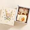 Set Quà Tặng Cốc Ly Sứ Nắp Vặn Mèo & Gấu Nâu Cute Dễ Thương, Hộp Quà Xinh Xắn - Giá 104.500₫ 9