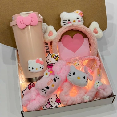 Set Quà Tặng Hello Kitty Dễ Thương, Phụ Kiện Đầy Đủ, Giá 221.800đ, Quà Sinh Nhật Bạn Gái 4 Set Quà Tặng Hello Kitty Dễ Thương, Phụ Kiện Đầy Đủ, Giá 221.800đ, Quà Sinh Nhật Bạn Gái 4