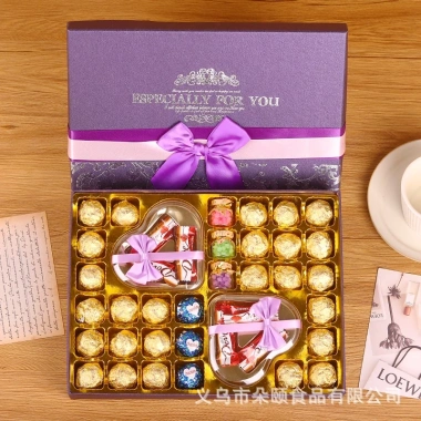 Set quà tặng Hộp socola chocolate - Quà Giáng sinh, Valentine, sinh nhật, lễ tình nhân 14/2 14/3 8/3 - Giá chỉ 216.000đ 2