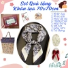 Set Quà Tặng Khăn Lụa 70x70cm + Hộp Túi Thiệp - Quà Phụ Nữ, Sinh Nhật, Cảm Ơn - Giá 143.500₫ 8