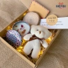 Set Quà Tặng Nến Thơm, Gấu Bông Mini & Đế Gỗ Lót Nến - Sinh Nhật, Valentine, 95.000 VND 4