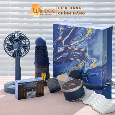 Set quà tặng sang trọng Windoo WD121 kèm thiệp chúc mừng - Quà sinh nhật, người yêu, doanh nghiệp cao cấp - 155.000₫