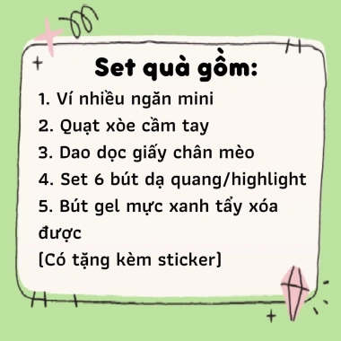 Set quà tặng sinh nhật SQT001 – Combo màu sắc tự chọn, giảm còn 100k tại December08.store 2