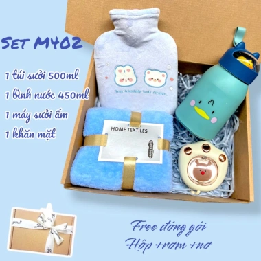 Set quà tặng sinh nhật & Valentine nữ - Túi sưởi chườm bụng 110k giảm giá, ấm áp 10 Set quà tặng sinh nhật & Valentine nữ - Túi sưởi chườm bụng 110k giảm giá, ấm áp 10