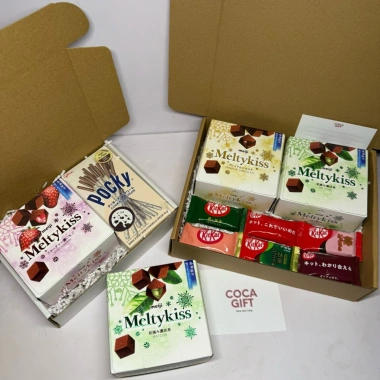 Set Quà Tặng Socola Tươi MeltyKiss kèm thiệp - Giá ưu đãi 129k, Dành cho Người Yêu