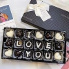 Set Quà Tặng Socola Valentine Cao Cấp – Viên Trái Tim & Truffles, kèm thiệp, giao nhanh 2h, 179k 5