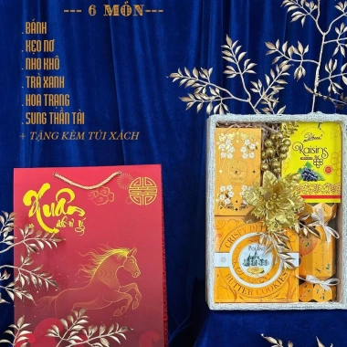 Set quà tặng Tết 2.026 Bình An Vạn Phúc - Giá xưởng, giá rẻ, giảm 20% - Quà gia đình, sếp, bạn bè 4