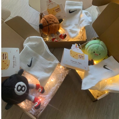 Set Quà Tặng Thể Thao Dễ Thương Valentine - Thiệp Box Giá 25k Giảm Từ 30k, Quà Cho Bạn Trai, Bạn Bè, Người Thân Hottrend