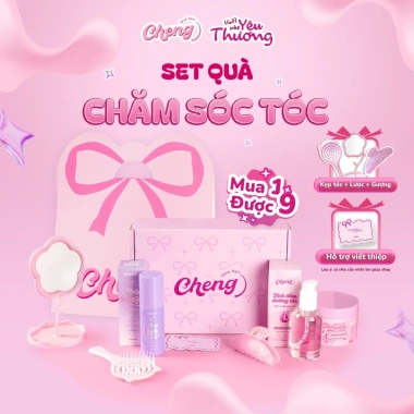 Set Quà Tặng Valentine 3 Trong 1 Kem ủ, Tinh Dầu, Xịt Dưỡng Chenglovehair - 339k 9 Set Quà Tặng Valentine 3 Trong 1 Kem ủ, Tinh Dầu, Xịt Dưỡng Chenglovehair - 339k 9
