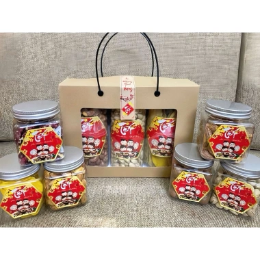 Sét quà Tết 2.026 sang trọng - Quà xuân Shop Thanh Nhàn, chỉ 485.000 VND