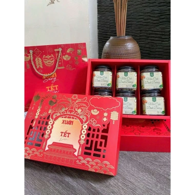 Sét quà Tết 2.026 sang trọng - Quà xuân Shop Thanh Nhàn, chỉ 485.000 VND