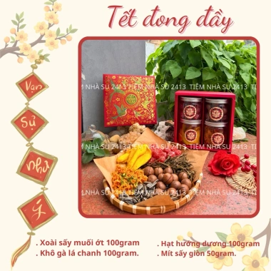 Set Quà Tết Đong Đầy 2.026 - Hộp Quà Đặc Biệt Tiệm Nhà Su, Giảm Giá Đến 179k 9 Set Quà Tết Đong Đầy 2.026 - Hộp Quà Đặc Biệt Tiệm Nhà Su, Giảm Giá Đến 179k 9