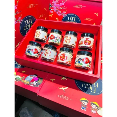 Set Quà Tết Đong Đầy Đoàn Viên Khô Hạt 8 Vị - Giảm Giá Đặc Biệt 337k 4